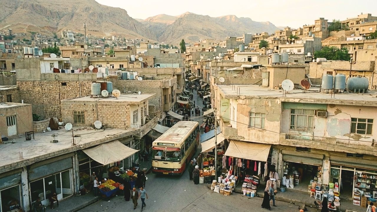 Эрбиль: Реальная жизнь местных жителей в Курдистанском регионе Ирака | Пешеходная экскурсия [4K]