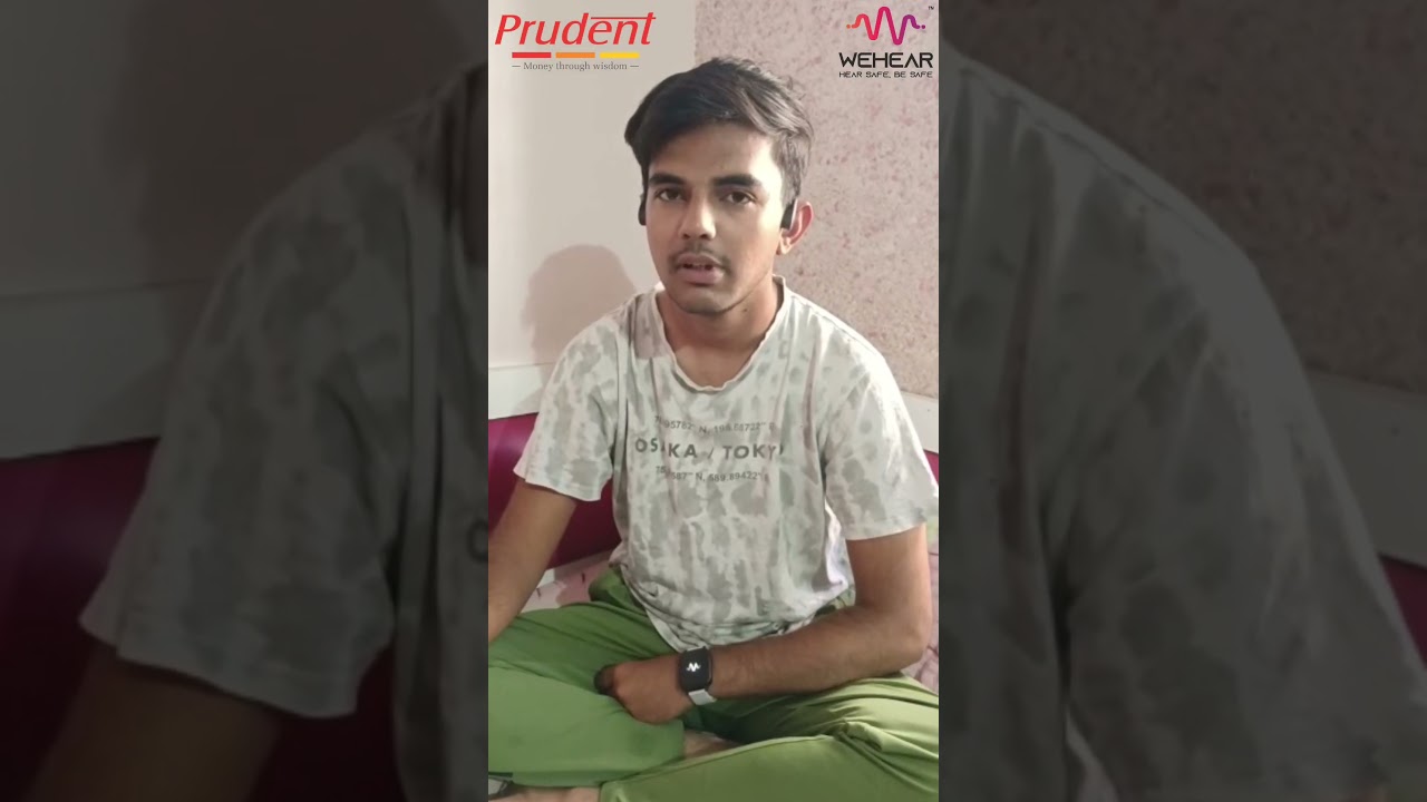 Mo.Saazkhan Pathan : A happy beneficiary of HearNU Hearing Device 