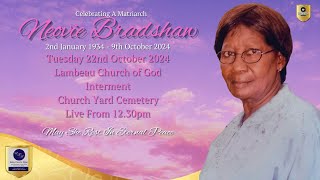 Neovie Bradshaw - Celebrating A Matriarch