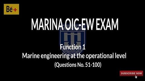 Marina OIC-EW Exam Reviewer (Function 1, Part 2)