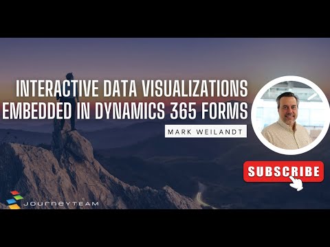 Interactive Data Visualizations Embedded in Dynamics 365 Forms - YouTube