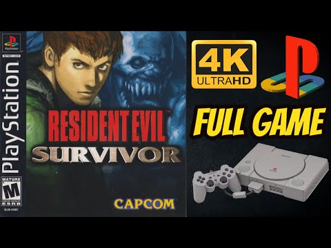 Resident Evil Survivor | PS1 | 4K60ᶠᵖˢ UHD🔴 | Longplay Walkthrough Playthrough Full Movie Game