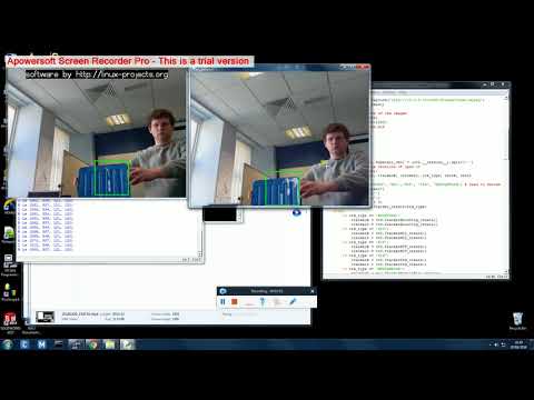 11 . Blue object, close up, rotation + fast movement test (MIL tracker)