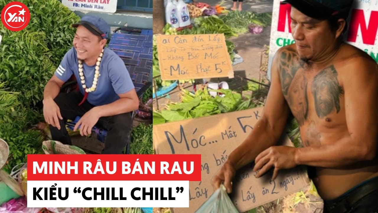 Minh Râu và phong cách bán rau có 102: Nằm võng chill còn lại khách