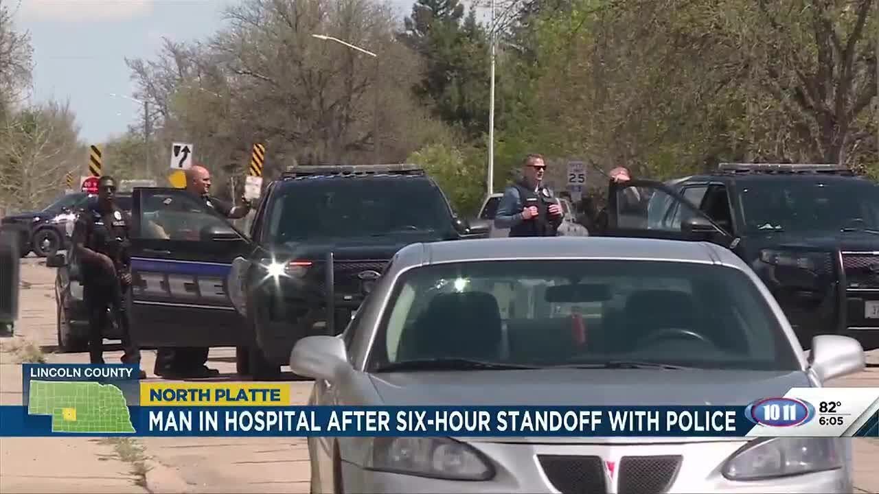 Suspect in six hour standoff remains hospitalized - YouTube