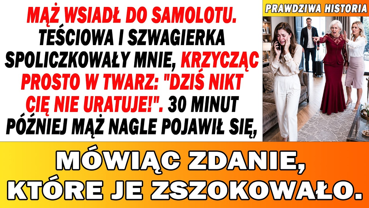 Jeszcze nie zdążyłem zapiąć pasa w samolocie do Stanów, a włączyłem transmisję z kamery w salonie. Zobaczyłem, jak moja matka i bratowa zmuszają moją żonę do podpisania dokumentów. Ewa, kobieta,...