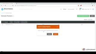 How to remove domain pointer in DirectAdmin - Voxfor