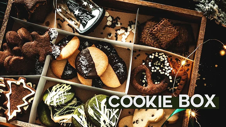 🍪 Christmas COOKIE BOX: One Dough - 8 Types of Cookies