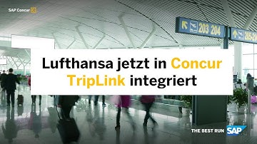 Integration von Lufthansa in Concur TripLink