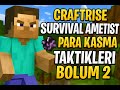 CRAFTRİSE SURVİVAL AMETİST PARA KASMA TAKTİKLERİ BÖLÜM 2