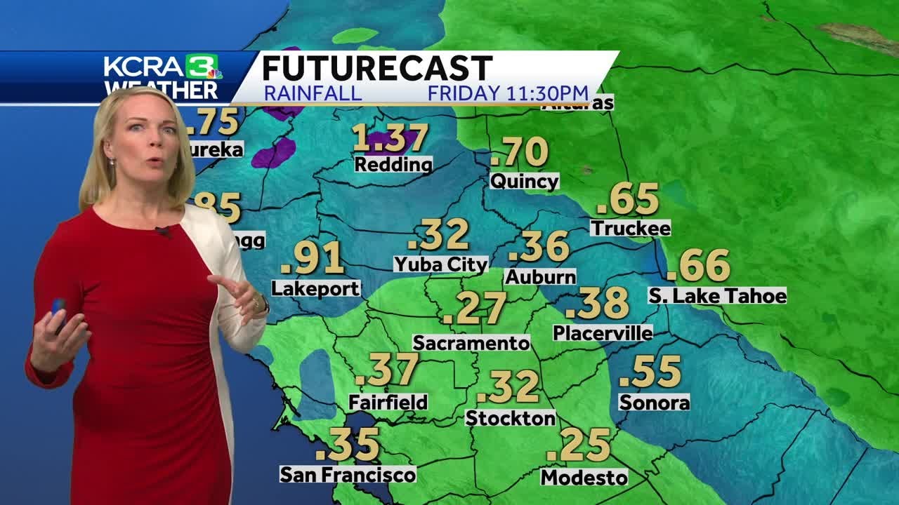 A look at possible rain and snow totals for March 14 in Northern ...