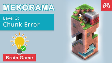 Mekorama walkthrough gameplay | Level 3 | Chunk Error - Episode 3 | Game Zone
