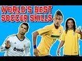  worlds best football skills  in one minute of football