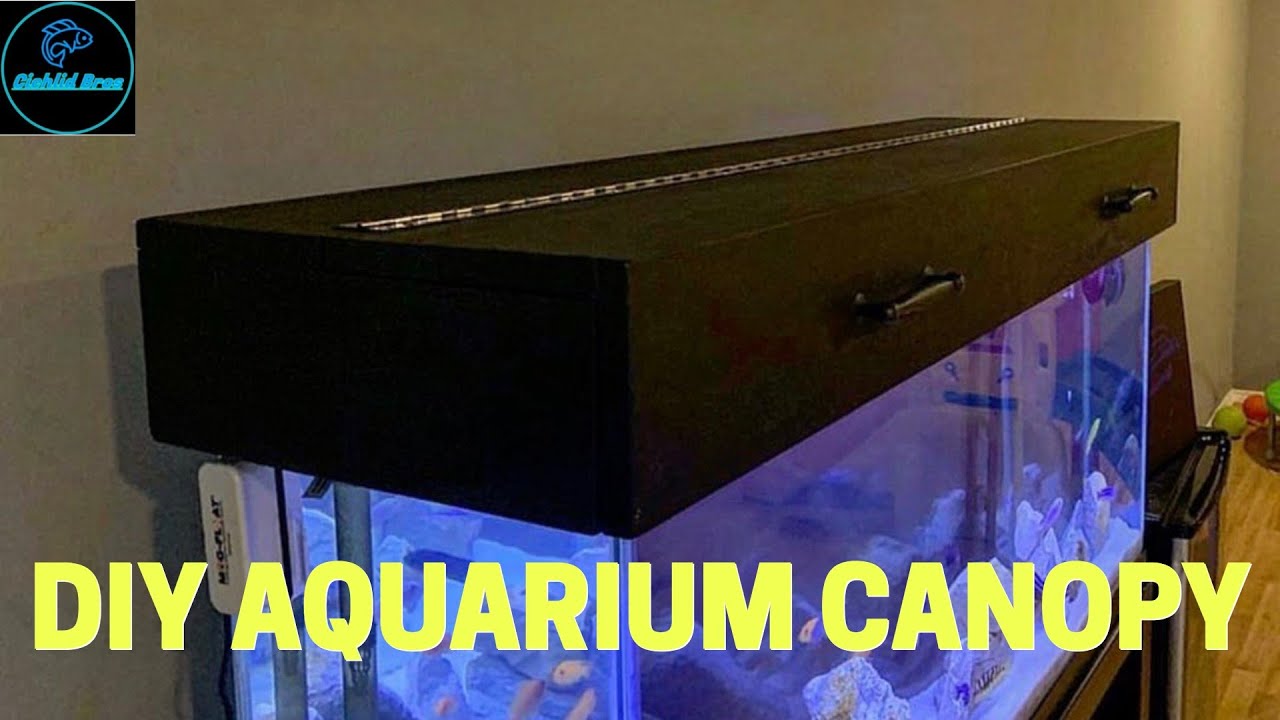 55 gallon aquarium hood with light