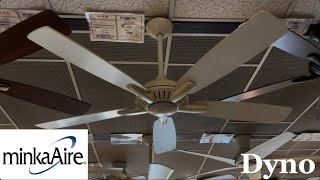 52” Minka Aire Dyno ceiling fan (White, 2026 Remake)