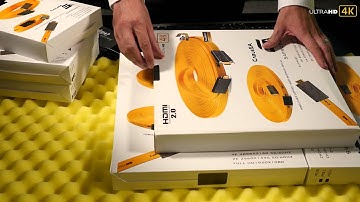 Cable hdmi 2 0 5A Pro866 full 4k 60Hz 18GBPS bandwidth 4K video by Cable5A