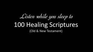 Healing Scriptures Black Screen 6 Hours