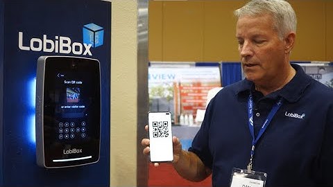 Accessing a facility using a Visitor Code - LobiBox