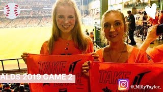 ALDS 2019 GAME 2 Astros vs. Rays | Milly Taylor