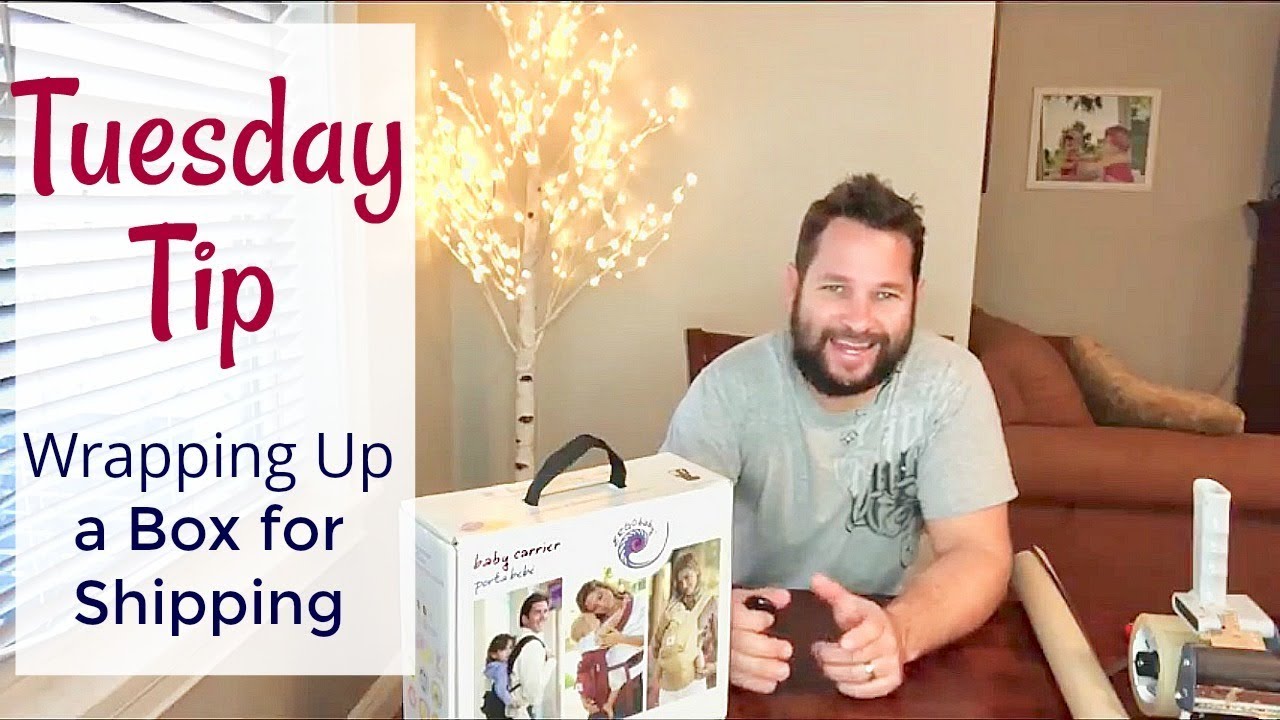 Tuesday Tip: Wrapping a Box for Shipping
