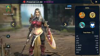 Raid Shadow Legends.  Preserver . Rare
