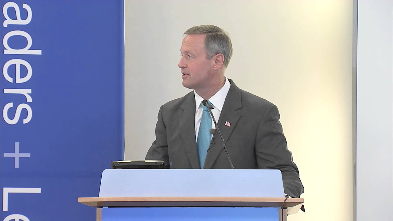 Leaders and Legends - Governor Martin O'Malley