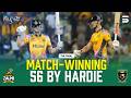 Aaron Hardie 56 Match-Winning Knock | Peshawar vs Hyderabad | Final | Match 44 | HBL PSL 11 | MZB1J
