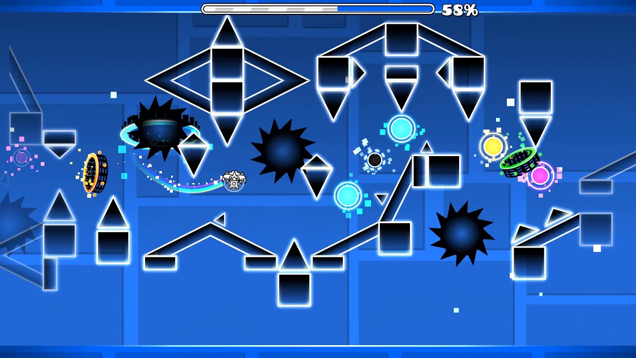 18 уровни в geometry dash