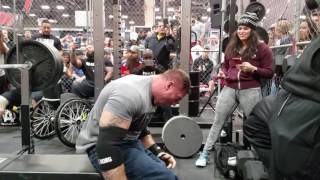 Zack Pitbullruhl Bench Pressing 500 Lbs In The Animal Pak Cage 2017