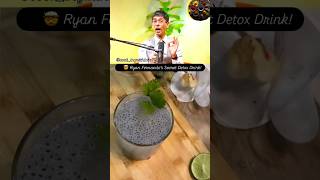 🤯 Ryan Fernando’s Viral Morning Wellness Drink! 🍋🌱 #shorts #yt #fypシ #detoxdrink #healthtips