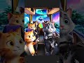 Night bus adventure with cute cats 🐾✨#catbus #animation #adventure #magicbus #cartooncats