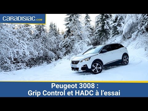 Peugeot 3008 2017 : Grip Control et HADC à l’essai