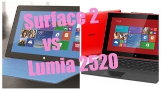Nokia Lumia 2520 vs Surface 2 Official Ads [HD]