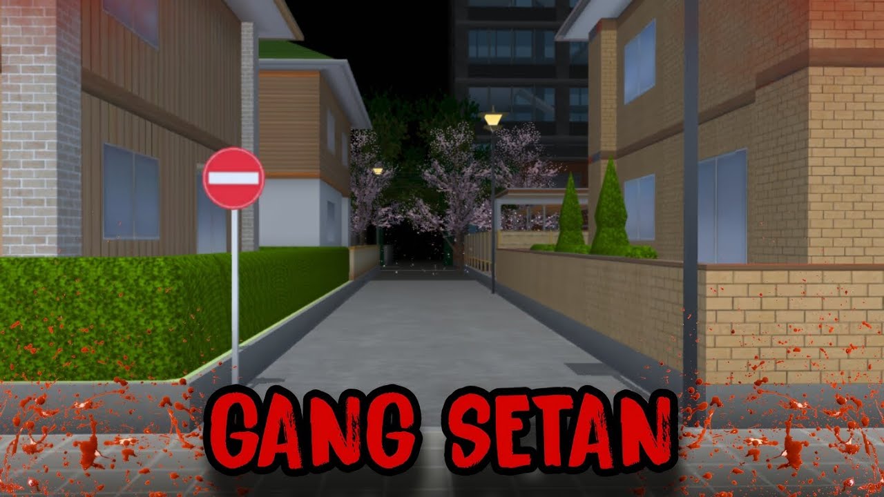 GANG SETAN || HORROR MOVIE SAKURA SCHOOL SIMULATOR