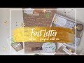 First Letter Advice // Penpal with me #4