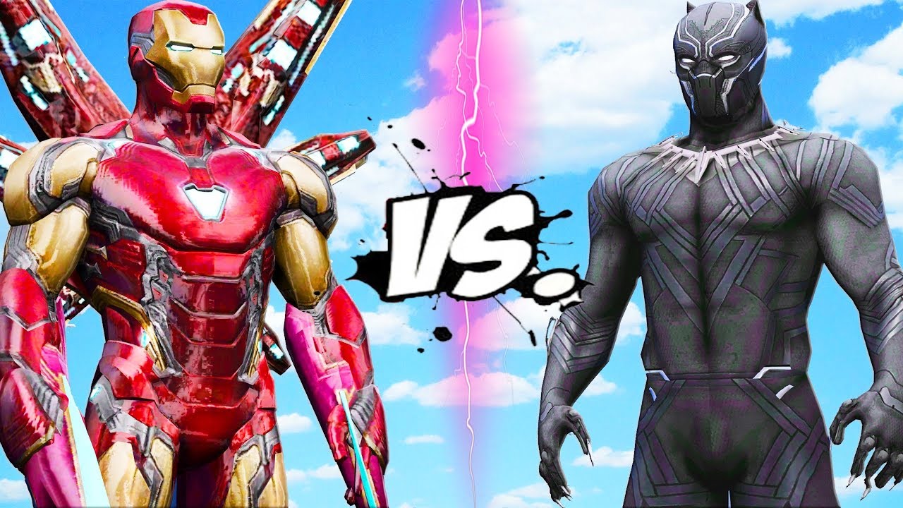 IRON MAN VS BLACK PANTHER EPIC BATTLE YouTube