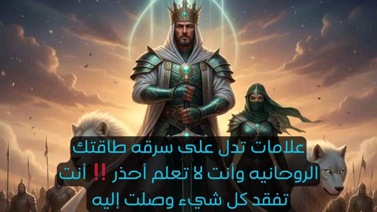 علامات تدل على سرقه طاقتك الروحانيه وانت لا تعلم أحذر ‼️ انت تفقد كل شيء وصلت إليه لو حصلت معك