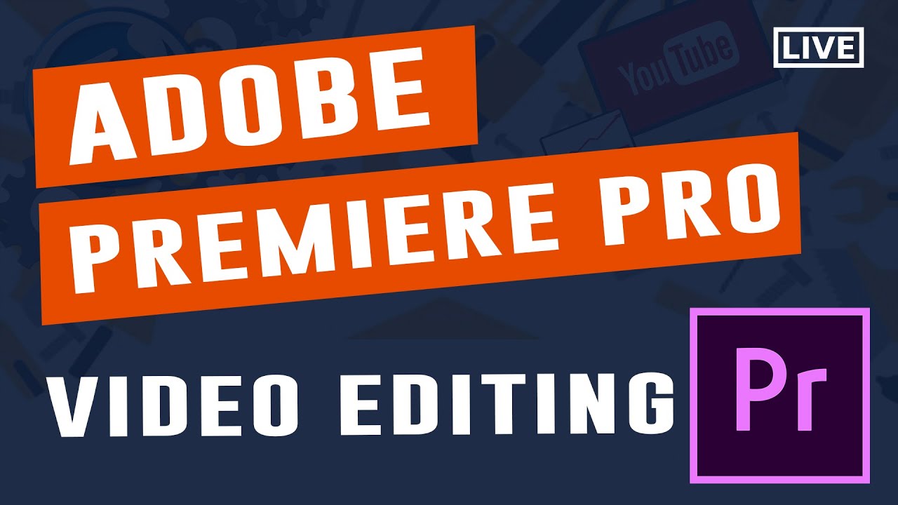 How to edit videos in adobe premiere pro cc 2020 | Live Video Editing ...