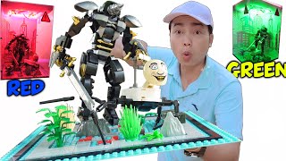 Lego Sát Thủ Drill Man Tiêu Diệt Skibidi Toilet Và Chế Tạo Chiếc Hộp Ma Thuật Của Hải Củ Cải
