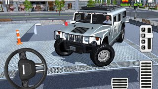 Master Of Parking: SUV! White Hummer Stand Parking Gameplay! Car Game Android Gameplay screenshot 5