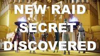 Destiny 2 - NEW RAID SECRET DISCOVERED & SOLVED | The Golden Plates