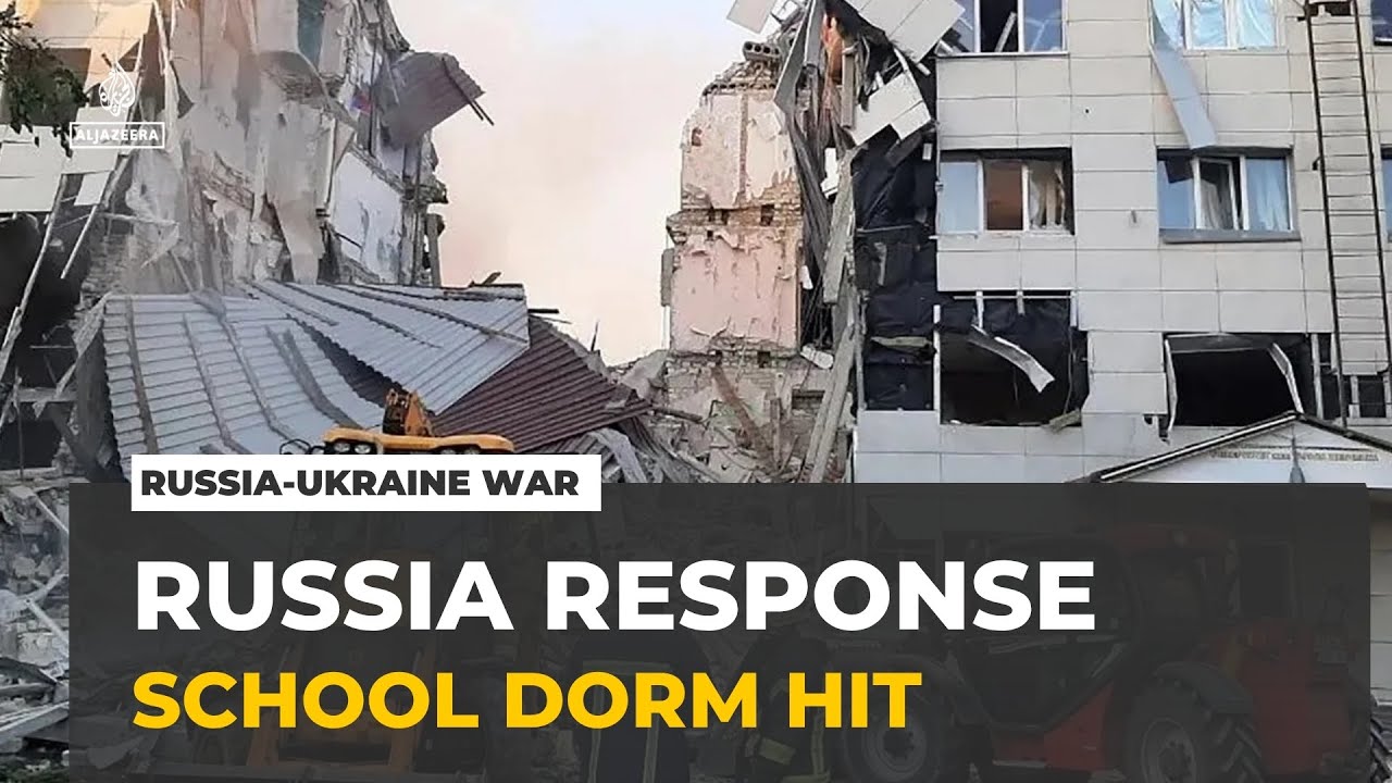 Putin says Russian forces ready to retaliate after Ukraine strike hits school dormitory in Luhansk