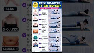 Best Yoga Poses to Tone Your Entire Body 🔥 | Beginner Friendly Daily Home Workout | Lose Belly Fat
