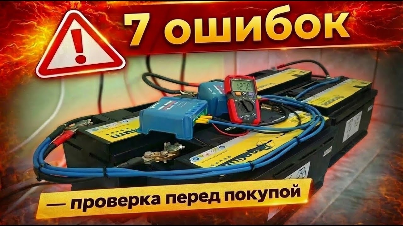 Как подобрать аккумуляторы свинцовые (стартерные) на сэс. Что сделать ...