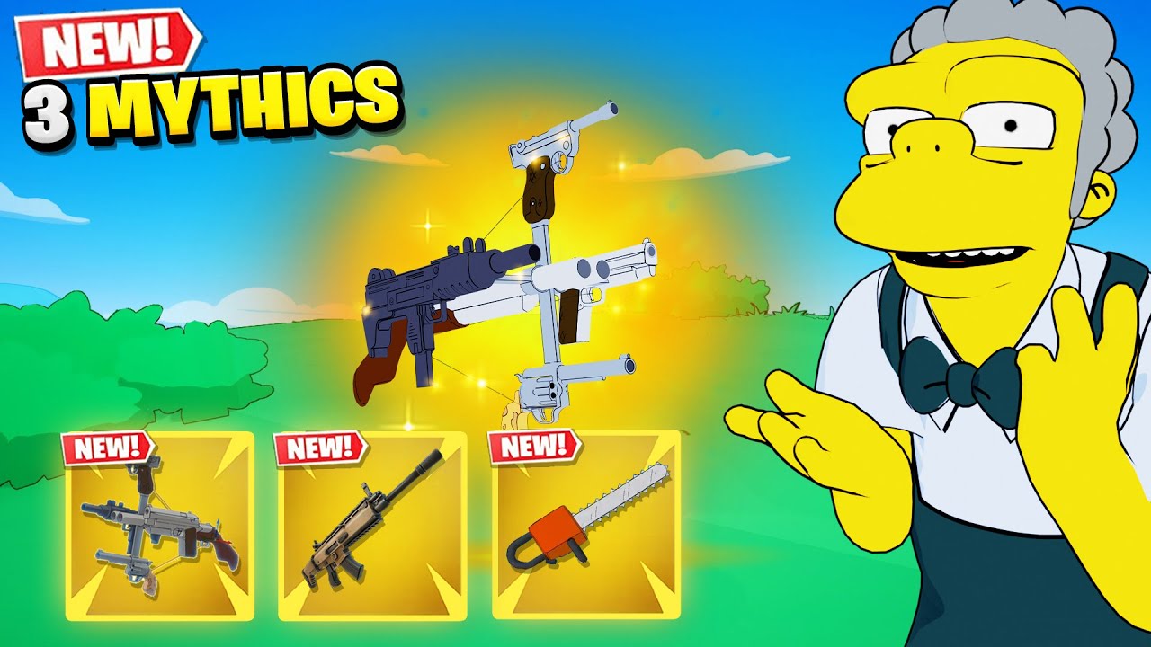 Fortnite’s *BIGGEST* MYTHIC Update is HERE! (3 Mythics)