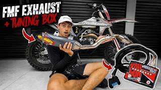 We Upgraded Our Amazon Dirt Bike with a Full FMF Exhaust & Tuning Box