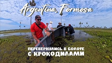 Дикая Аргентина (Формоса): лодка перевернулась, и мы упали к трёхметровому крокодилу! 
