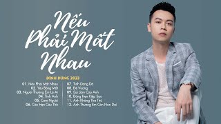 Đình Dũng 2024|Nếu Phải Mất Nhau, Yêu Bằng Mắt,Người Thương Em Là Ai|Nhạc Trẻ Hay Nhất Của Đình Dũng