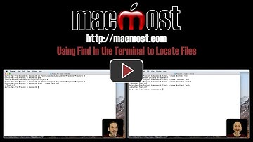 Using Find In the Terminal to Locate Files (#1621)