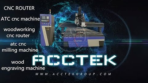 Heavy duty ATC CNC router with horizontal spindle AKM2030C